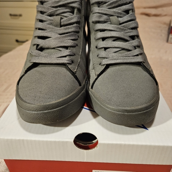 TOPSTAR HI CHROMATIC SUEDE CHARCOAL SIZE 5 - Picture 3 of 5